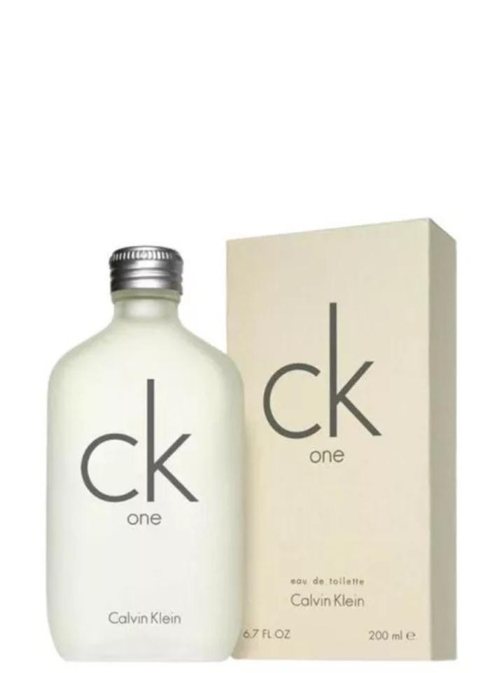 perfume calvin klein one unissex original eau de toilette 200 ml